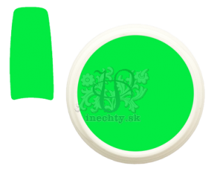 Neónový farebný UV gél zelený 5ml